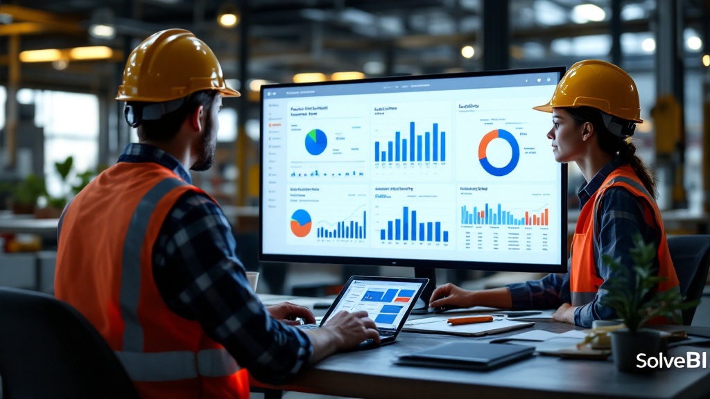 A Power BI balance sheet dashboard showing assets, liabilities and equity with key ratios and trends over time.