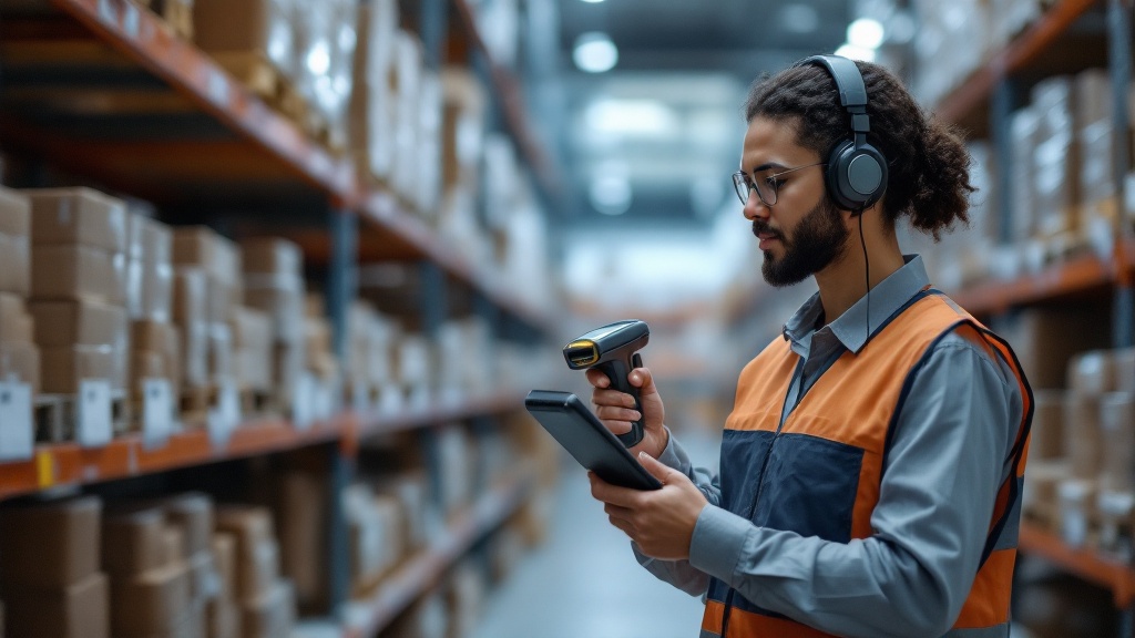 An empty shelf in a warehouse - the operational consequence of an inventory accuracy failure that good reporting prevents.