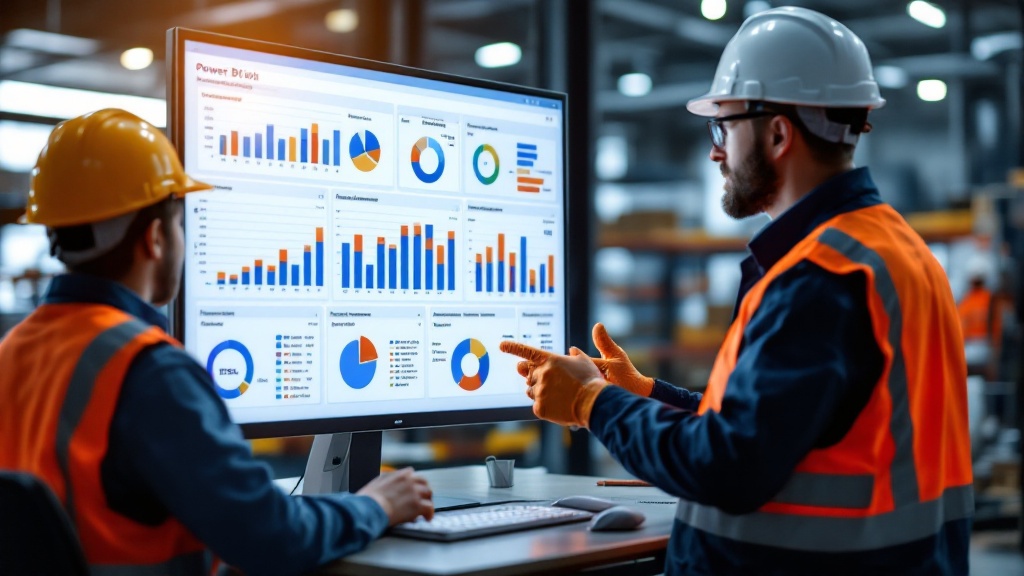 A Power BI dashboard showing customer profitability and account performance, ranking wholesale customers by margin contribution.